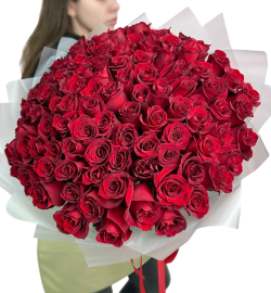 Букет из 101 розы